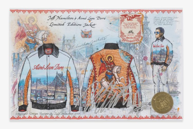 ALD / Jeff Hamilton Anniversary Leather Jacket